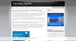 Desktop Screenshot of mrsmilamchemistry.wordpress.com