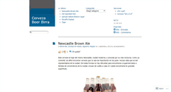 Desktop Screenshot of cervezabeerbirra.wordpress.com