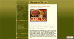 Desktop Screenshot of bandguys.wordpress.com