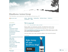 Tablet Screenshot of blackhorseresidents.wordpress.com