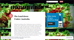 Desktop Screenshot of eventsandeveryday.wordpress.com