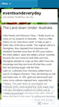Mobile Screenshot of eventsandeveryday.wordpress.com