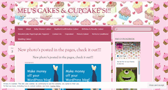 Desktop Screenshot of melscakes1.wordpress.com