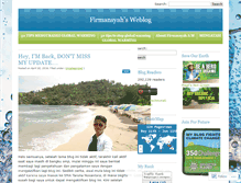 Tablet Screenshot of firmansyah11.wordpress.com
