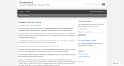 Desktop Screenshot of conveyancer2.wordpress.com