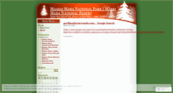 Desktop Screenshot of maasaimaranationalparkreservelodges.wordpress.com