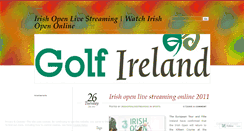 Desktop Screenshot of irishopenlivestreaming.wordpress.com