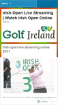 Mobile Screenshot of irishopenlivestreaming.wordpress.com