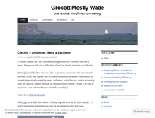 Tablet Screenshot of grocott.wordpress.com