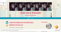 Desktop Screenshot of jumatunnikmah.wordpress.com