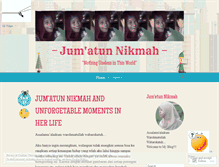 Tablet Screenshot of jumatunnikmah.wordpress.com