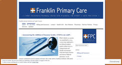 Desktop Screenshot of franklinprimarycare.wordpress.com