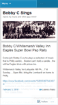 Mobile Screenshot of bobbycsings.wordpress.com