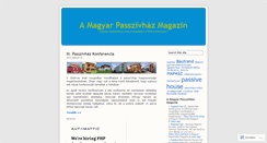 Desktop Screenshot of apasszivhazmagazin.wordpress.com