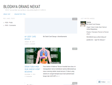 Tablet Screenshot of agungbrahma.wordpress.com