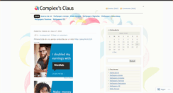 Desktop Screenshot of clausvalka.wordpress.com