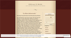 Desktop Screenshot of eng1921.wordpress.com
