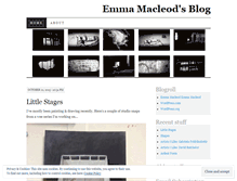 Tablet Screenshot of emmamacleod.wordpress.com