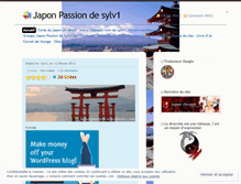 Tablet Screenshot of japonpassion.wordpress.com