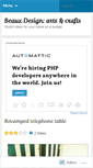 Mobile Screenshot of beauxdesign.wordpress.com