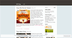 Desktop Screenshot of munif.wordpress.com