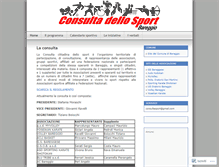 Tablet Screenshot of consultasport.wordpress.com