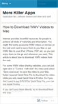 Mobile Screenshot of morekillerapps.wordpress.com