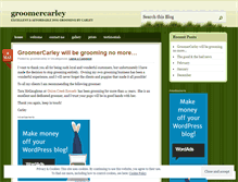 Tablet Screenshot of groomercarley.wordpress.com
