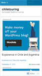 Mobile Screenshot of chiletouring.wordpress.com