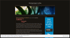 Desktop Screenshot of falaremportugues.wordpress.com