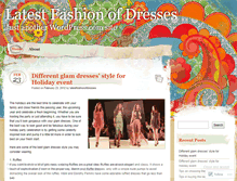 Tablet Screenshot of latestfashionofdresses.wordpress.com