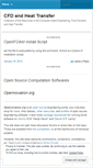 Mobile Screenshot of cfdandheattransfer.wordpress.com