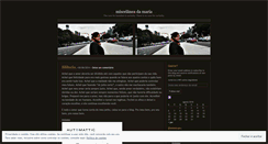 Desktop Screenshot of miscelaneadamaria.wordpress.com