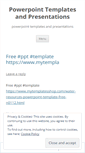 Mobile Screenshot of pptpresentations.wordpress.com