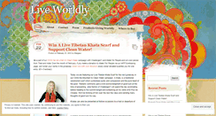 Desktop Screenshot of liveworldly.wordpress.com