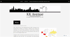 Desktop Screenshot of kkavenue.wordpress.com
