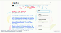 Desktop Screenshot of gedocs.wordpress.com