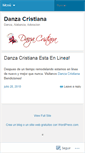 Mobile Screenshot of danzacristianas.wordpress.com