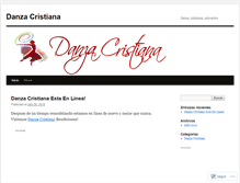 Tablet Screenshot of danzacristianas.wordpress.com