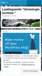 Mobile Screenshot of laptitegazelle.wordpress.com
