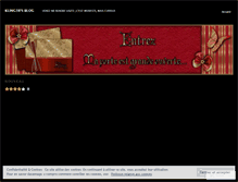 Tablet Screenshot of kling38.wordpress.com