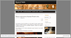 Desktop Screenshot of neyzaradio.wordpress.com