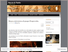 Tablet Screenshot of neyzaradio.wordpress.com