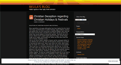 Desktop Screenshot of beulabest.wordpress.com