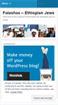 Mobile Screenshot of falashas.wordpress.com