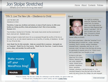 Tablet Screenshot of jonstolpe.wordpress.com