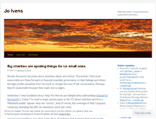 Tablet Screenshot of joivens.wordpress.com
