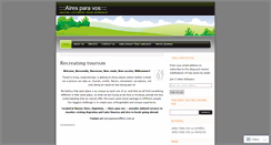 Desktop Screenshot of airesparavos.wordpress.com