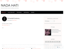 Tablet Screenshot of lenadaku.wordpress.com