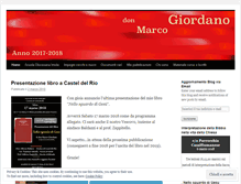 Tablet Screenshot of donmarcogiordano.wordpress.com